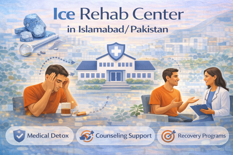 Drug Rehabilitation Centre in Islamabad | Ice Rehab Center in Islamabad/Pakistan