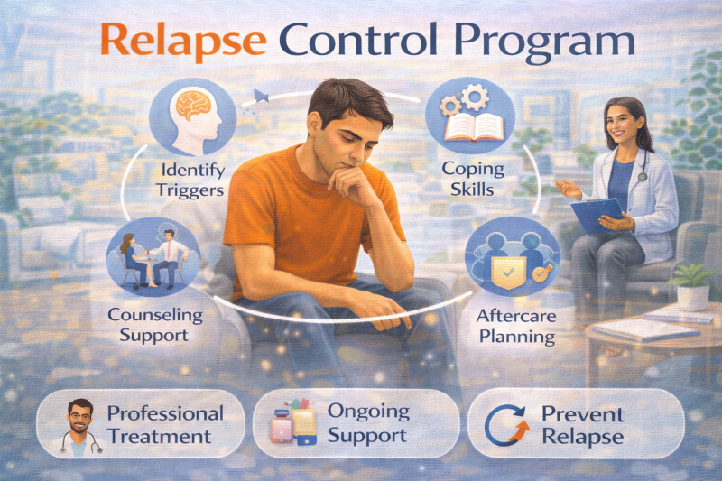 Relapse Control Program in Islamabad/Pakistan | Female Rehab Centre in Islamabad Pakistan