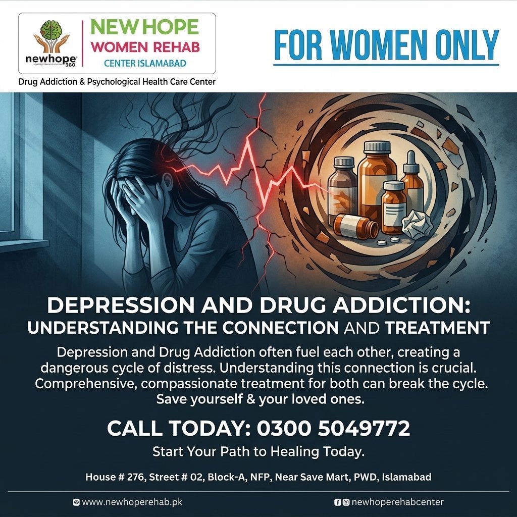 Depression and Drug Addiction: Understanding the Connection and Treatment