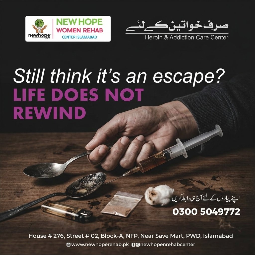 Heroin Addiction | Heroin Addiction Treatment Center in Islamabad, Pakistan