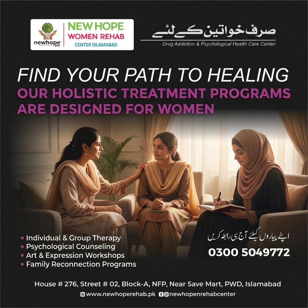Treatment Programs | Women’s Addiction Treatment Programs in Islamabad, Pakistan
