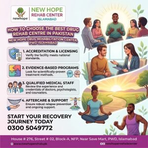 Best Drug Rehabilitation Centre in Pakistan: How to Choose the Right One